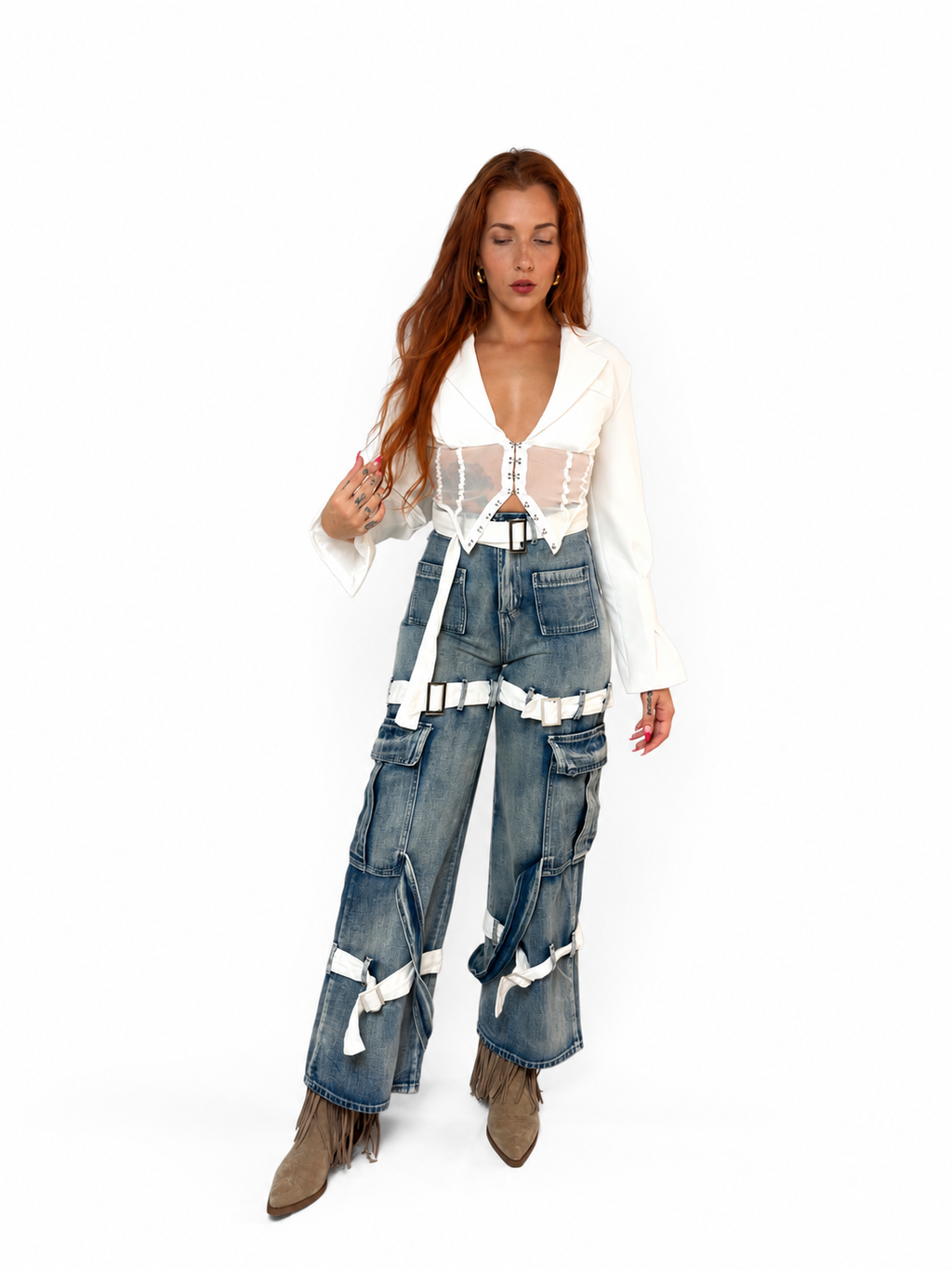 Jeans Cargo Straps