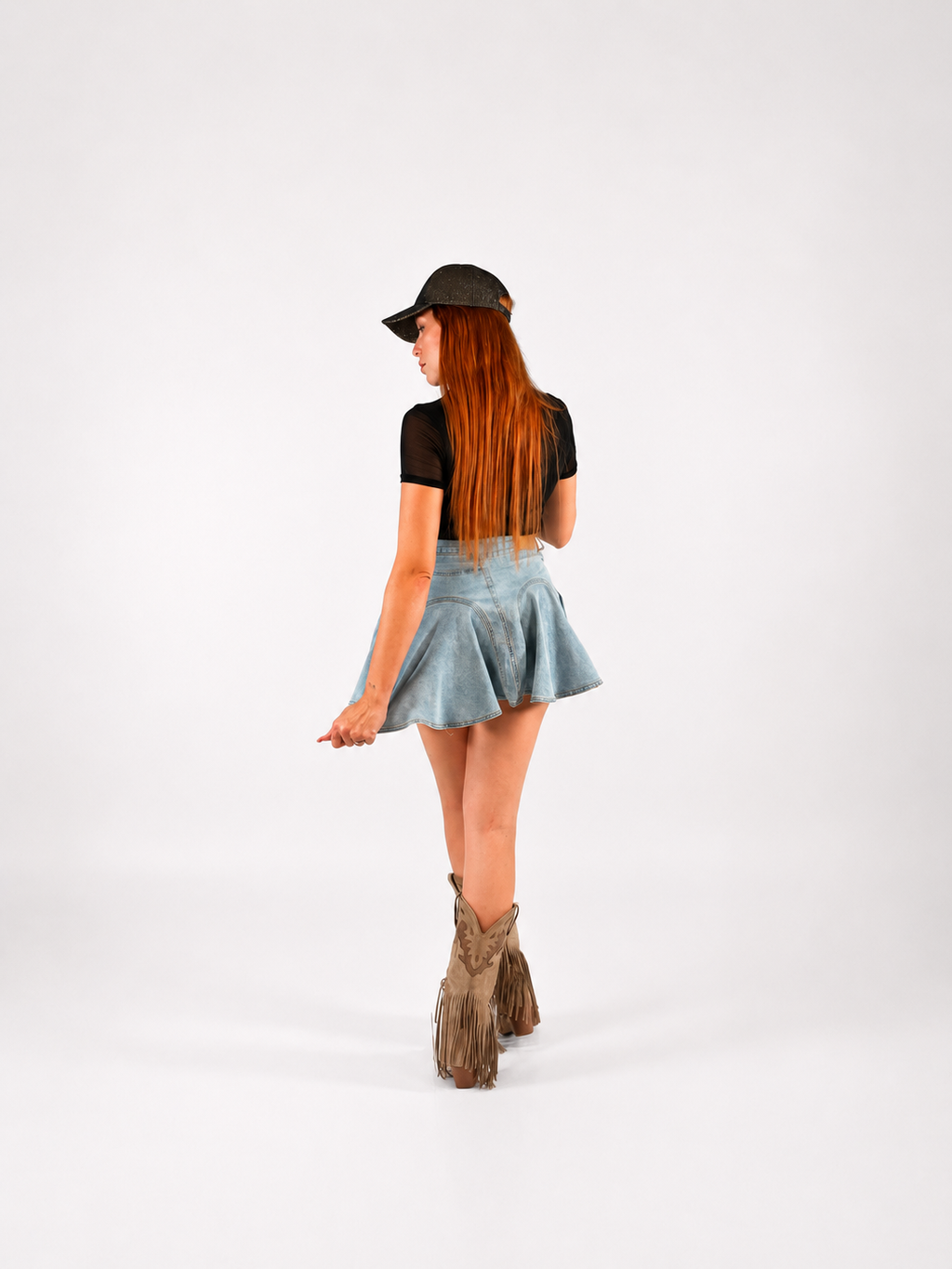 Gonna jeans Volume
