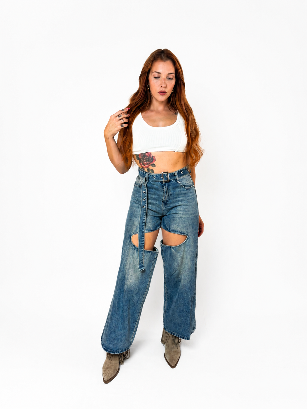 Jeans Cut Out